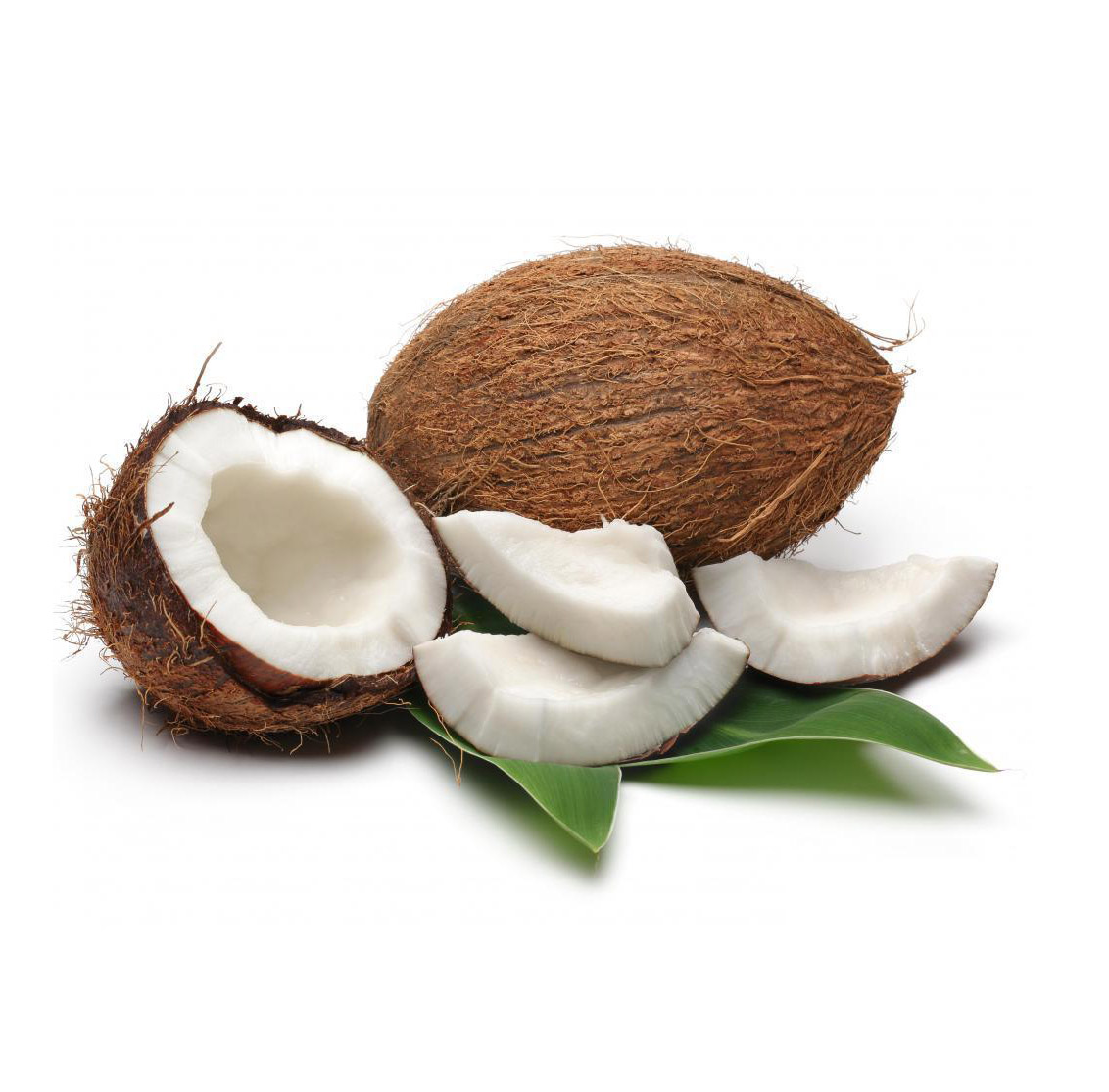Кокос это ягода или орех. Кокос. Композиция с кокосом. Кусочки кокоса. Кокос на белом фоне.